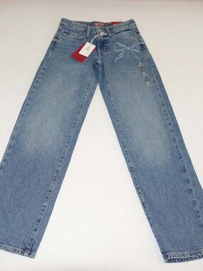 Lucky Brand Women's Lucky Legend Baggy Jeans Size 00 / 24 Regular NWT 32" Inseam